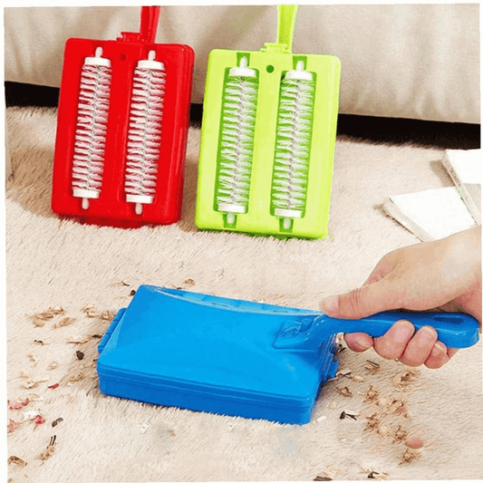 Auto Carpet Cleaning Dust Storage Brush with Roller